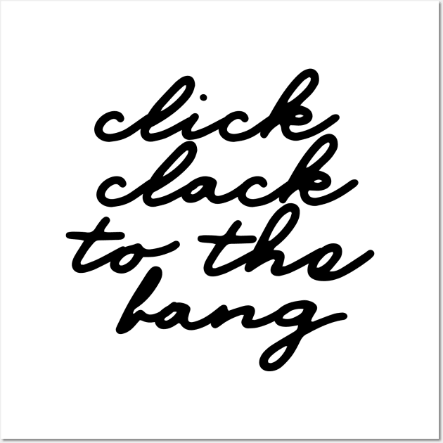 Click Clack to the Bang - BTS Cypher Pt 4 Lyrics Wall Art by I'm Good. I'm Done.